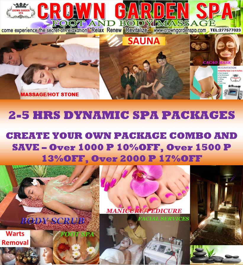 discount spa packages philippines